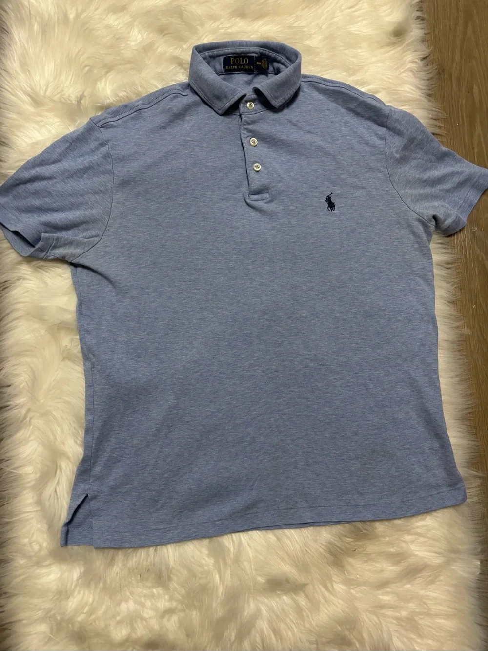 Polo by Ralph Lauren Heather Sky Blue Short-Sleeve Polo